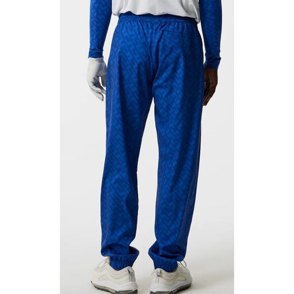 J. Lindeberg Petrus Print Pant, Blue painted bridge, Medium, 145$ - Picture 2 of 9